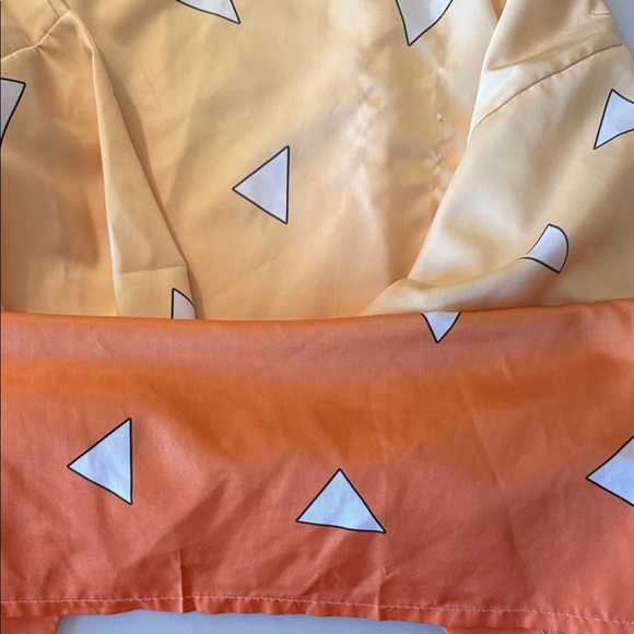 Kids Geometric Patterned Jacket - Picture 7 of 9